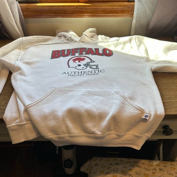 Buffalo Bills Authentic Helmet Hood - Pullover Hoodie - Picture 11 of 16
